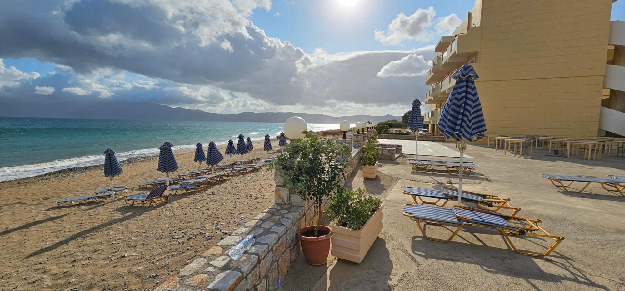 Galini Beach Hotel Kíssamos Eksteriør bilde